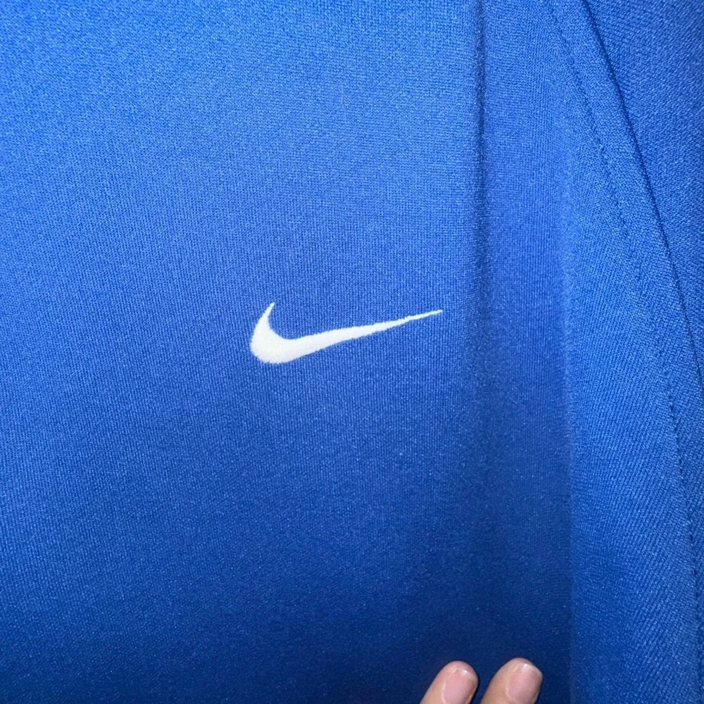 Nike Vintage 90's Blue Track Jacket Full Zip Athletic Sportswear Sz L Collector - Picture 5 of 8